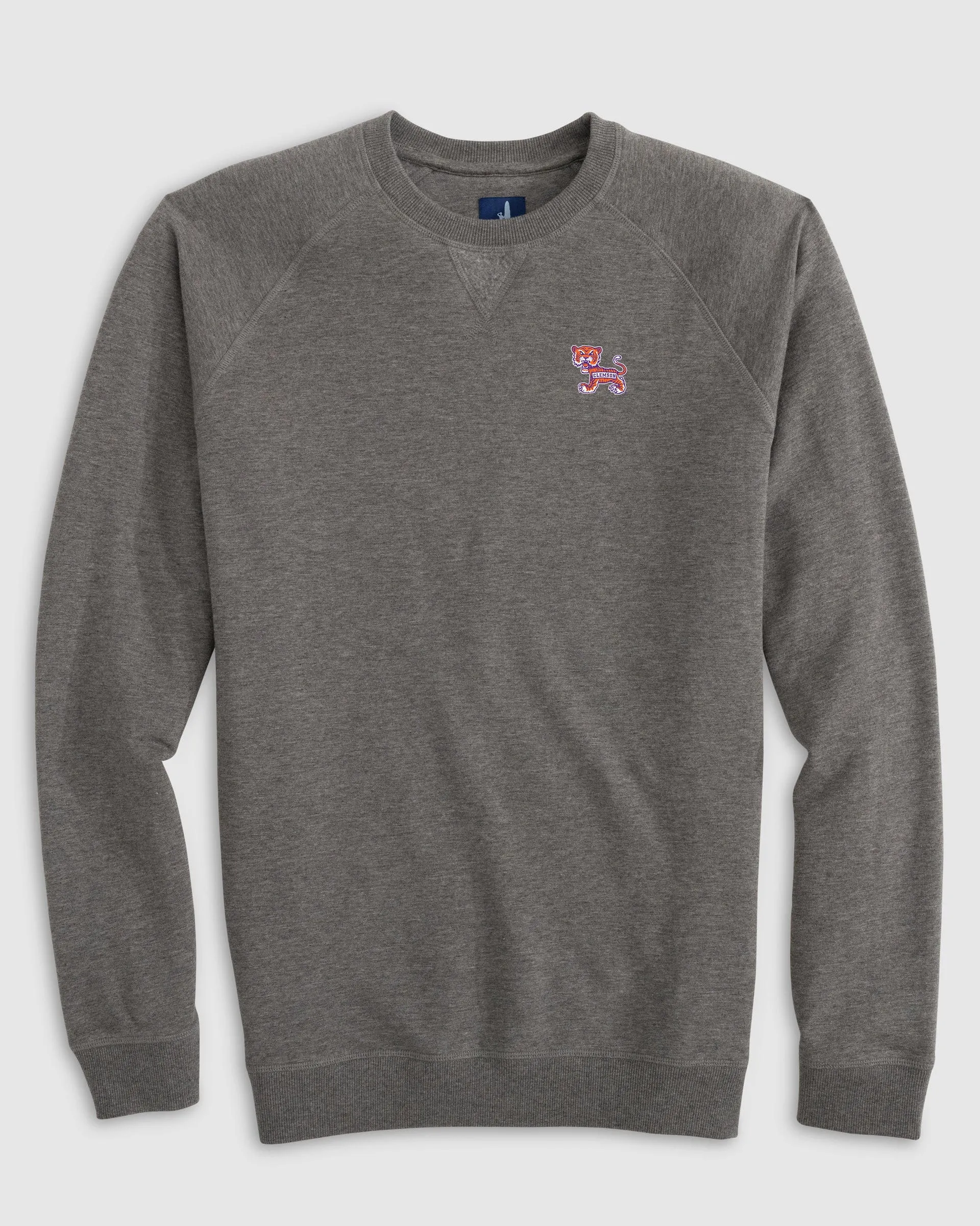 Clemson Freeman Crewneck Fleece Sweatshirt - Vault Logo sold by Johnnie-O product image thumbnail 2
