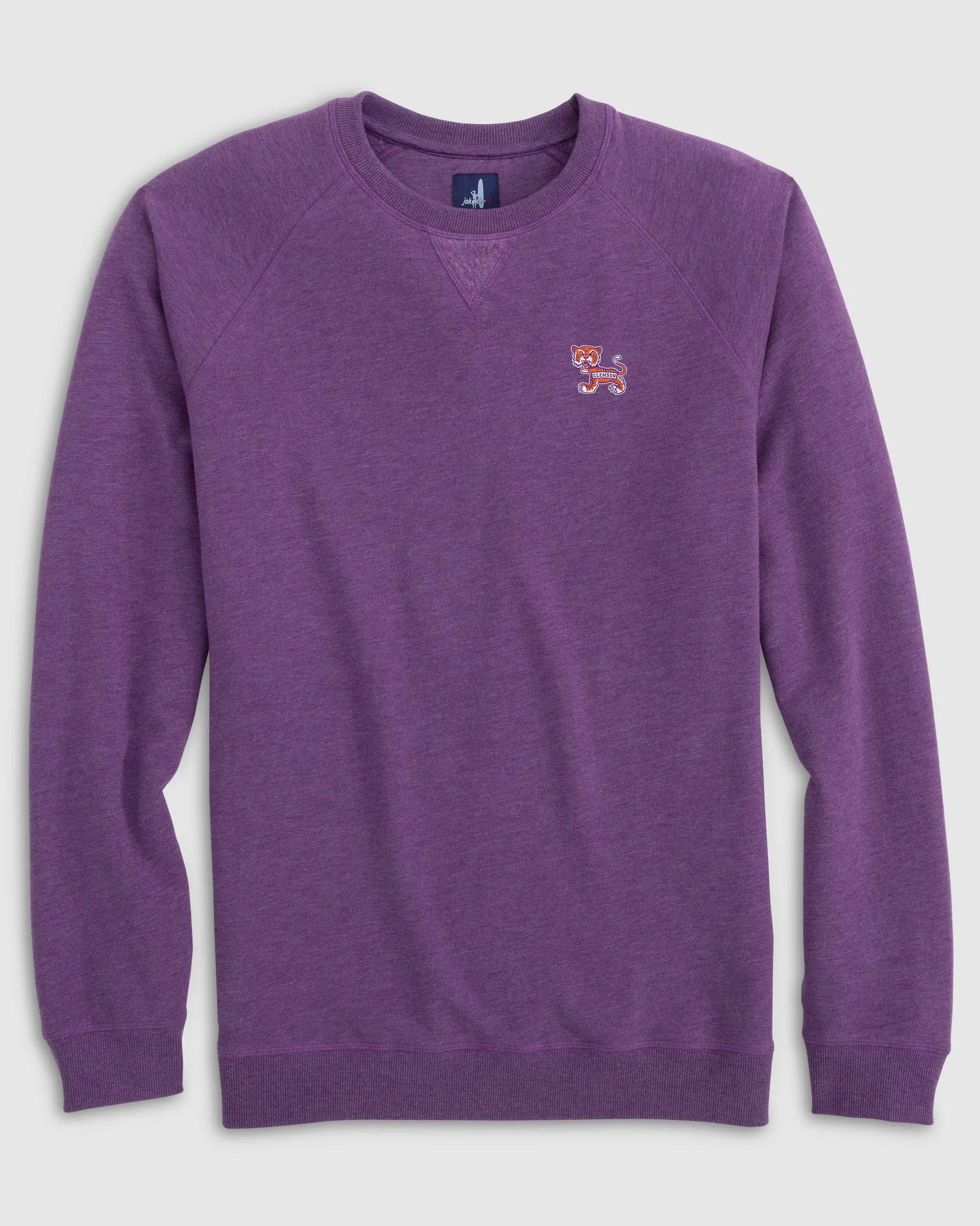 Clemson Freeman Crewneck Fleece Sweatshirt - Vault Logo sold by Johnnie-O product image thumbnail 4