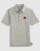 Rutgers Lyndonn Jr. Striped Jersey Performance Polo sold by Johnnie-O
