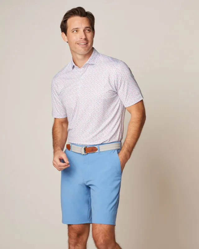 Chili Pepper Printed Jersey Performance Polo sold by Johnnie-O