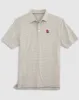 St. Louis Cardinals Lyndonn Striped Jersey Performance Polo sold by Johnnie-O