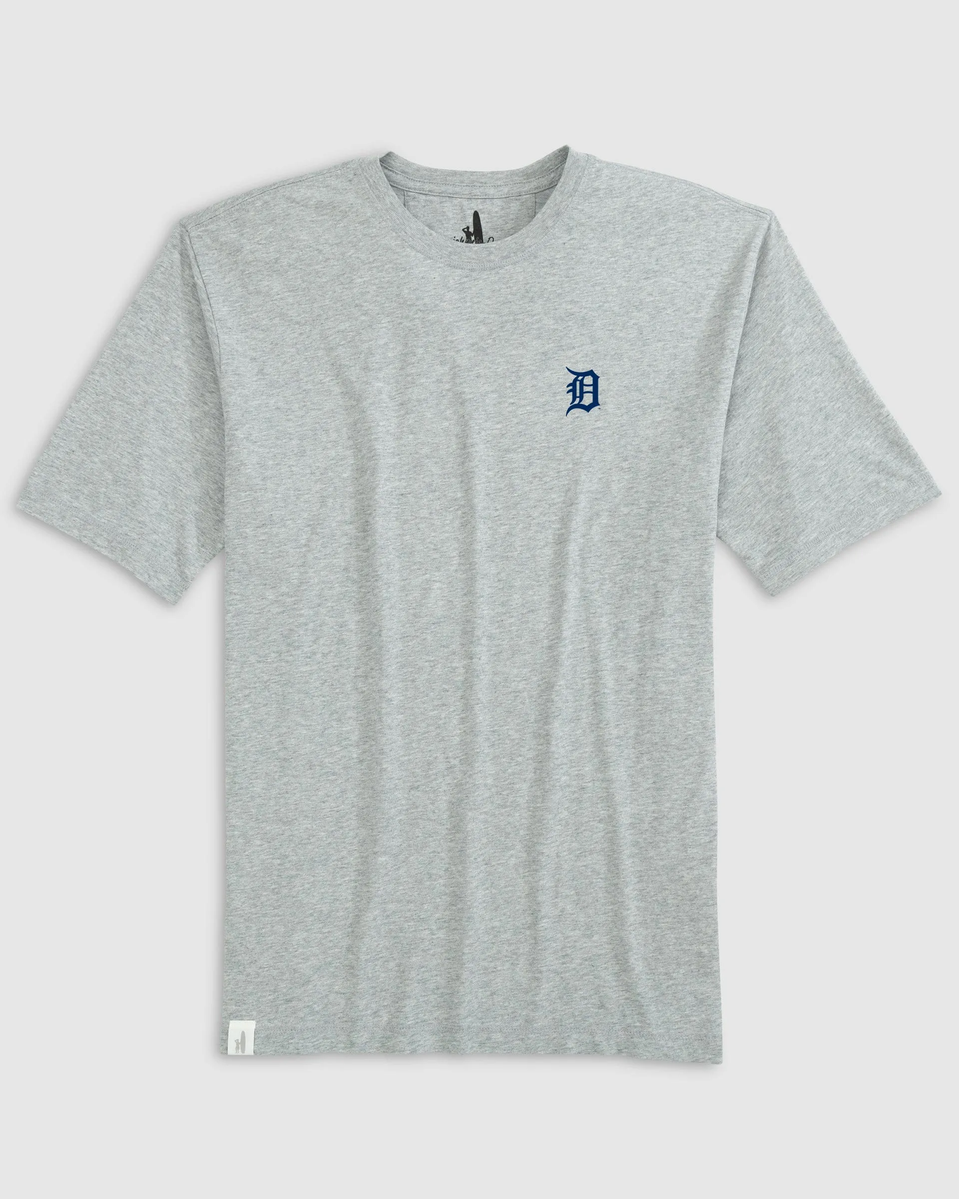 Detroit Tigers Heathered Spencer Cotton T-Shirt sold by Johnnie-O