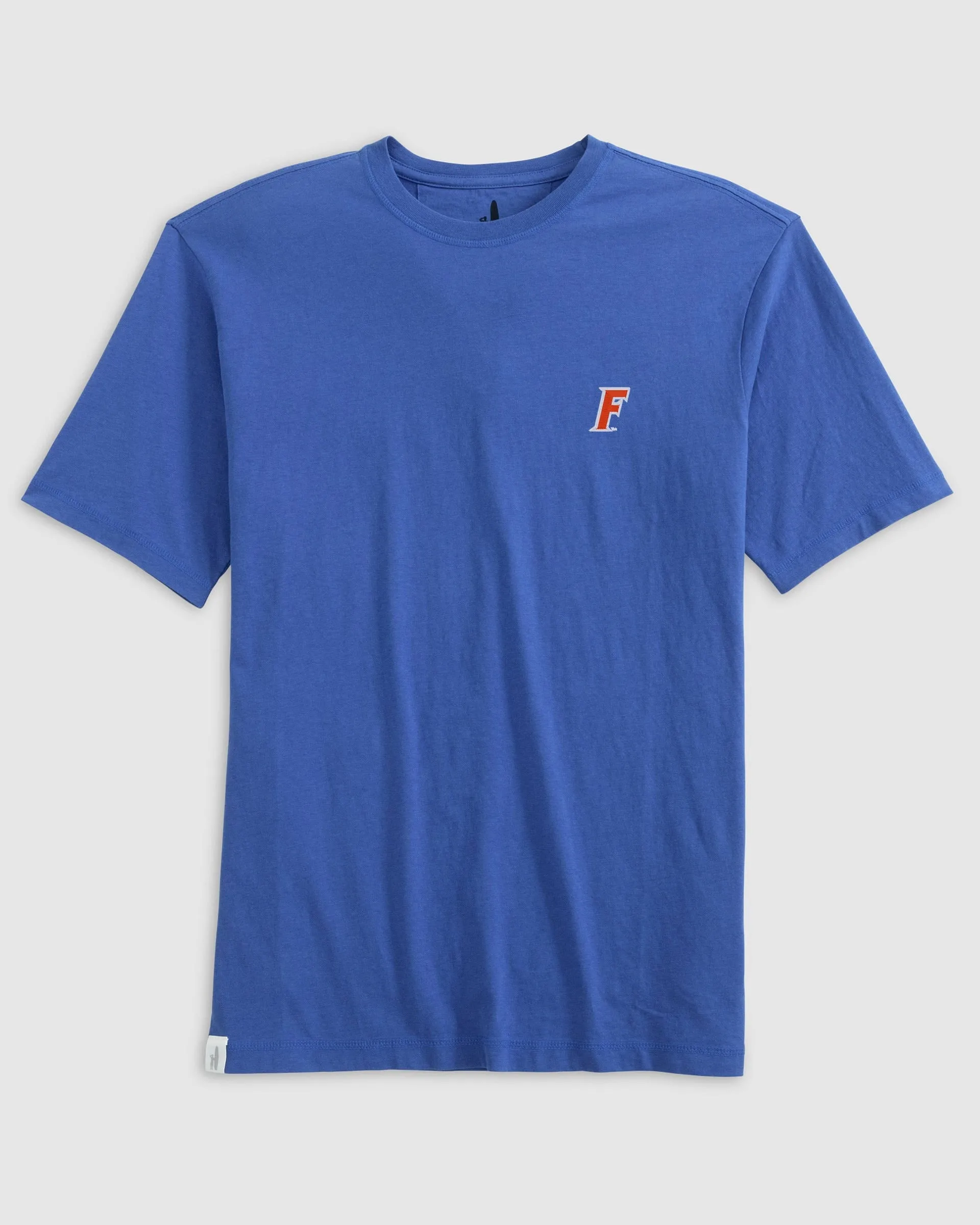 Florida Heathered Spencer Cotton T-Shirt - F Logo sold by Johnnie-O product image thumbnail 4