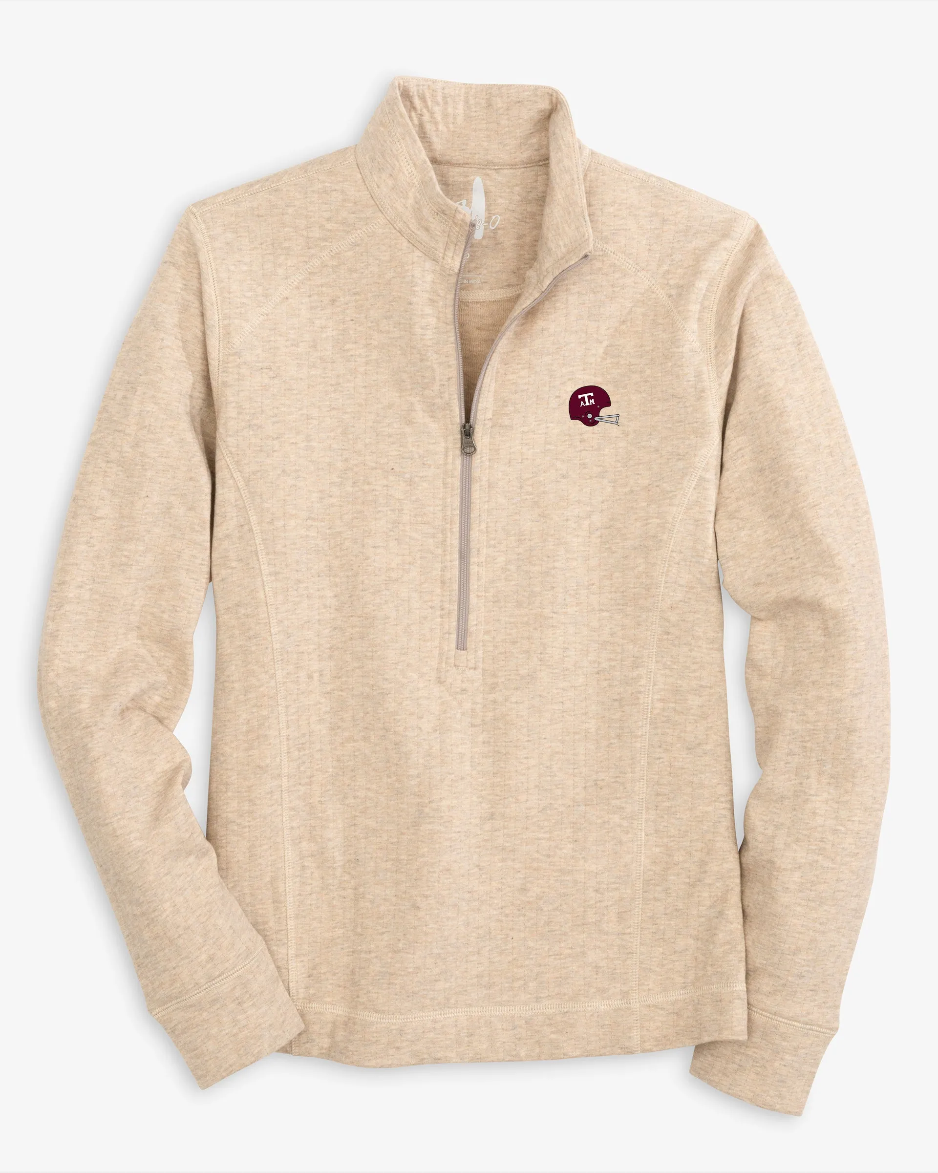 Women's Texas A&M Kennedy 1/4 Zip Pullover - Vault Logo sold by Johnnie-O product image thumbnail 2