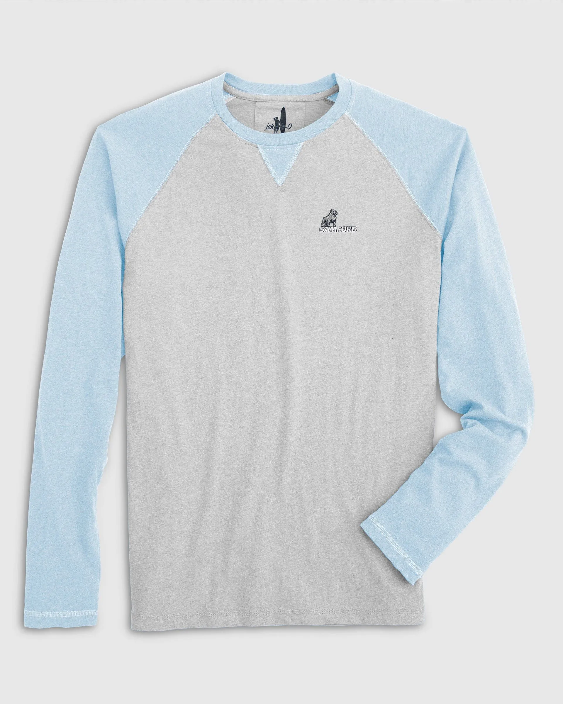 Samford Alsen Long Sleeve Baseball Tee sold by Johnnie-O product image thumbnail 4