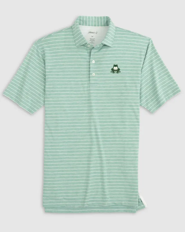 Boston Common Golf Newton Striped Jersey Performance Polo sold by Johnnie-O