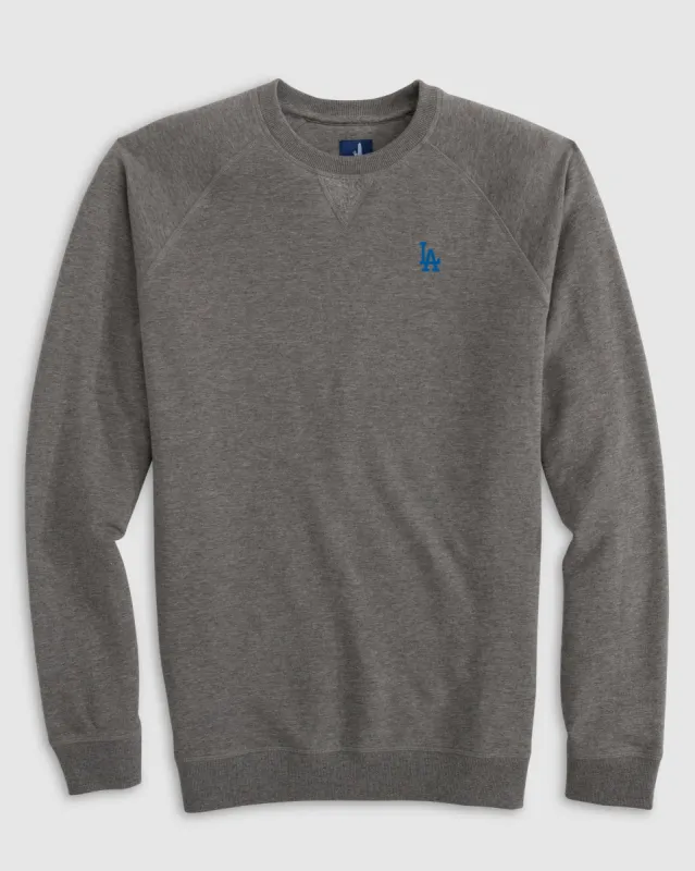 Los Angeles Dodgers Freeman Crewneck Fleece Sweatshirt sold by Johnnie-O