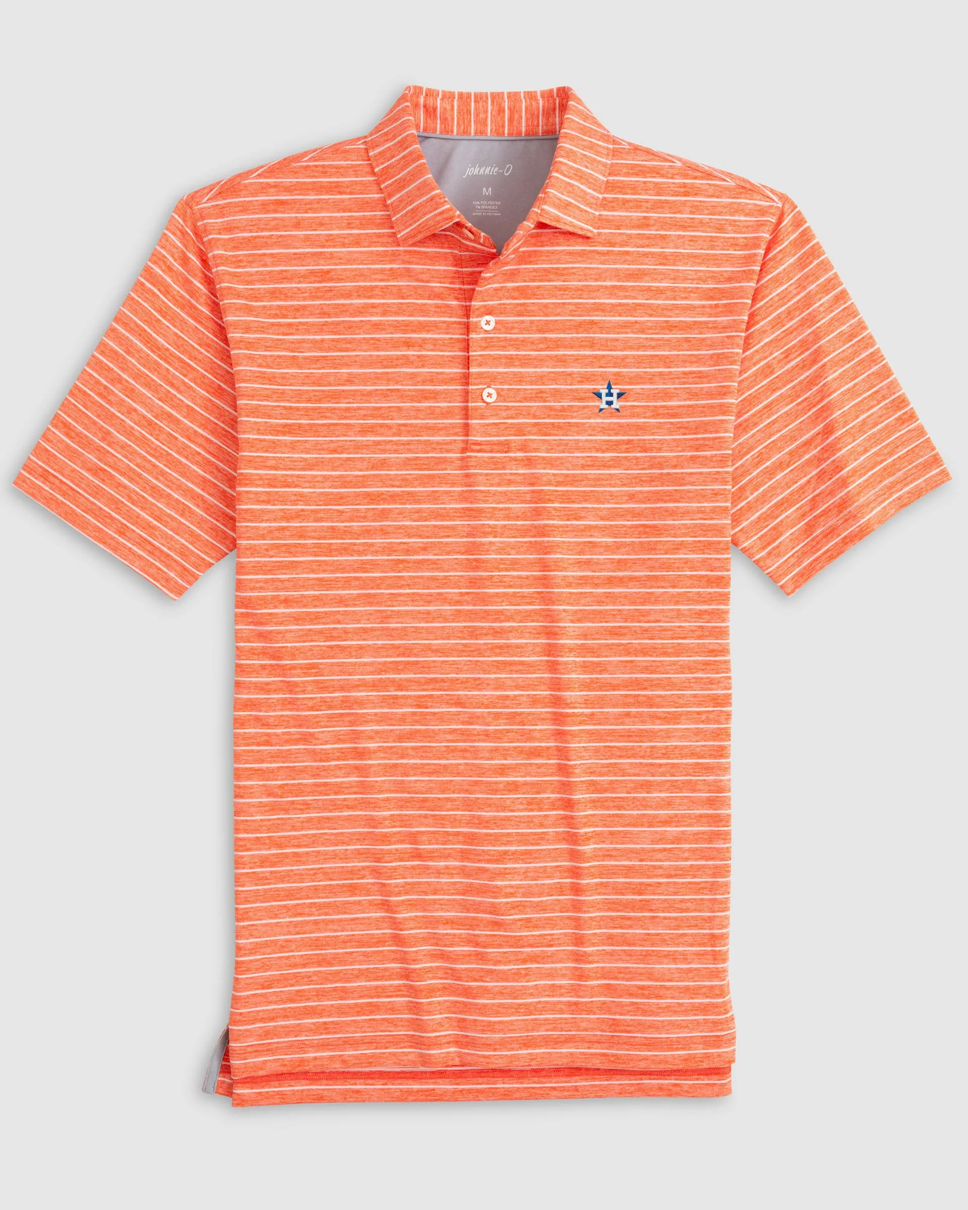 Houston Astros Newton Striped Jersey Performance Polo sold by Johnnie-O product image thumbnail 2
