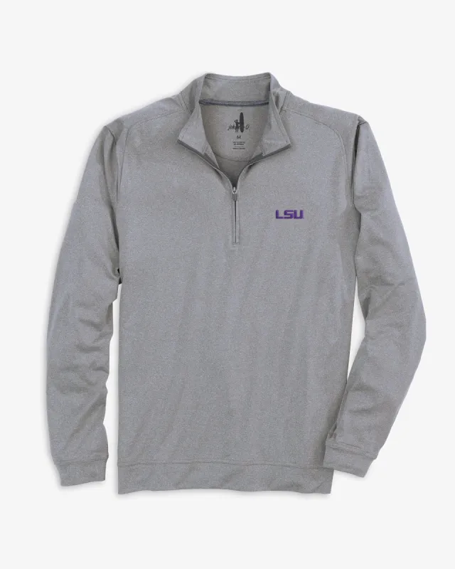 LSU Flex PREP-FORMANCE 1/4 Zip Pullover sold by Johnnie-O