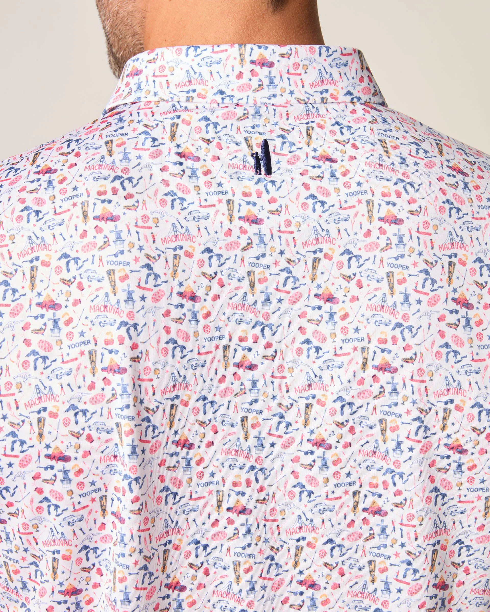 Performance Jersey Polo - The Great Lakes sold by Johnnie-O product image thumbnail 2