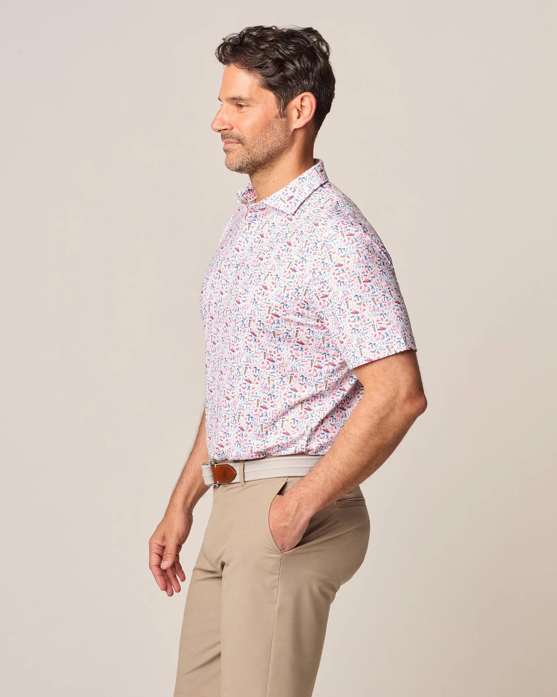 Performance Jersey Polo - The Great Lakes sold by Johnnie-O product image thumbnail 4