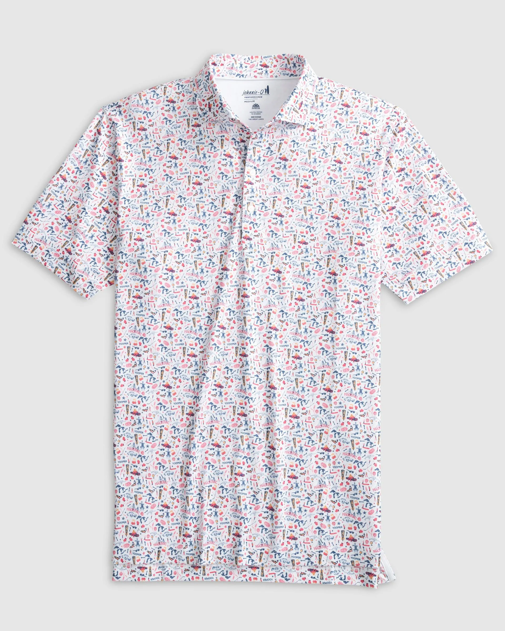 Performance Jersey Polo - The Great Lakes sold by Johnnie-O product image thumbnail 5