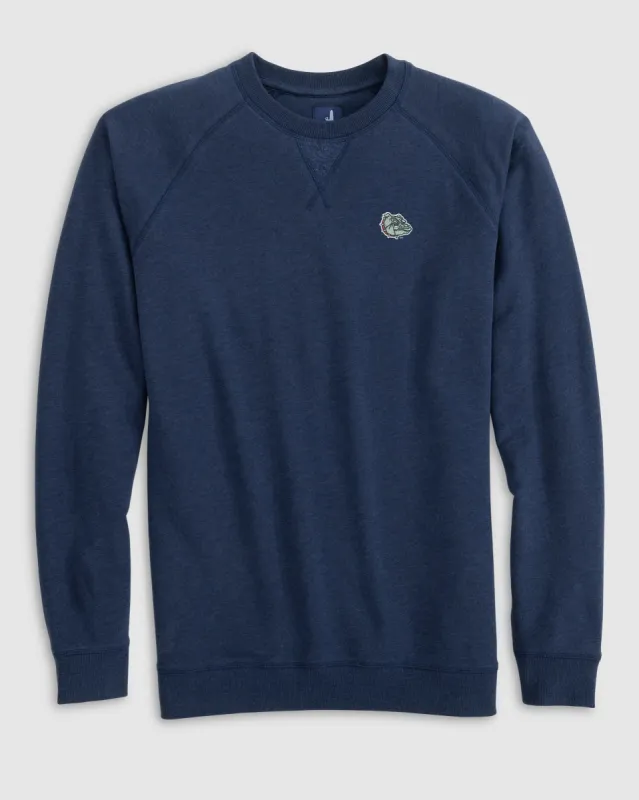 Gonzaga Freeman Crewneck Fleece Sweatshirt made by Johnnie-O