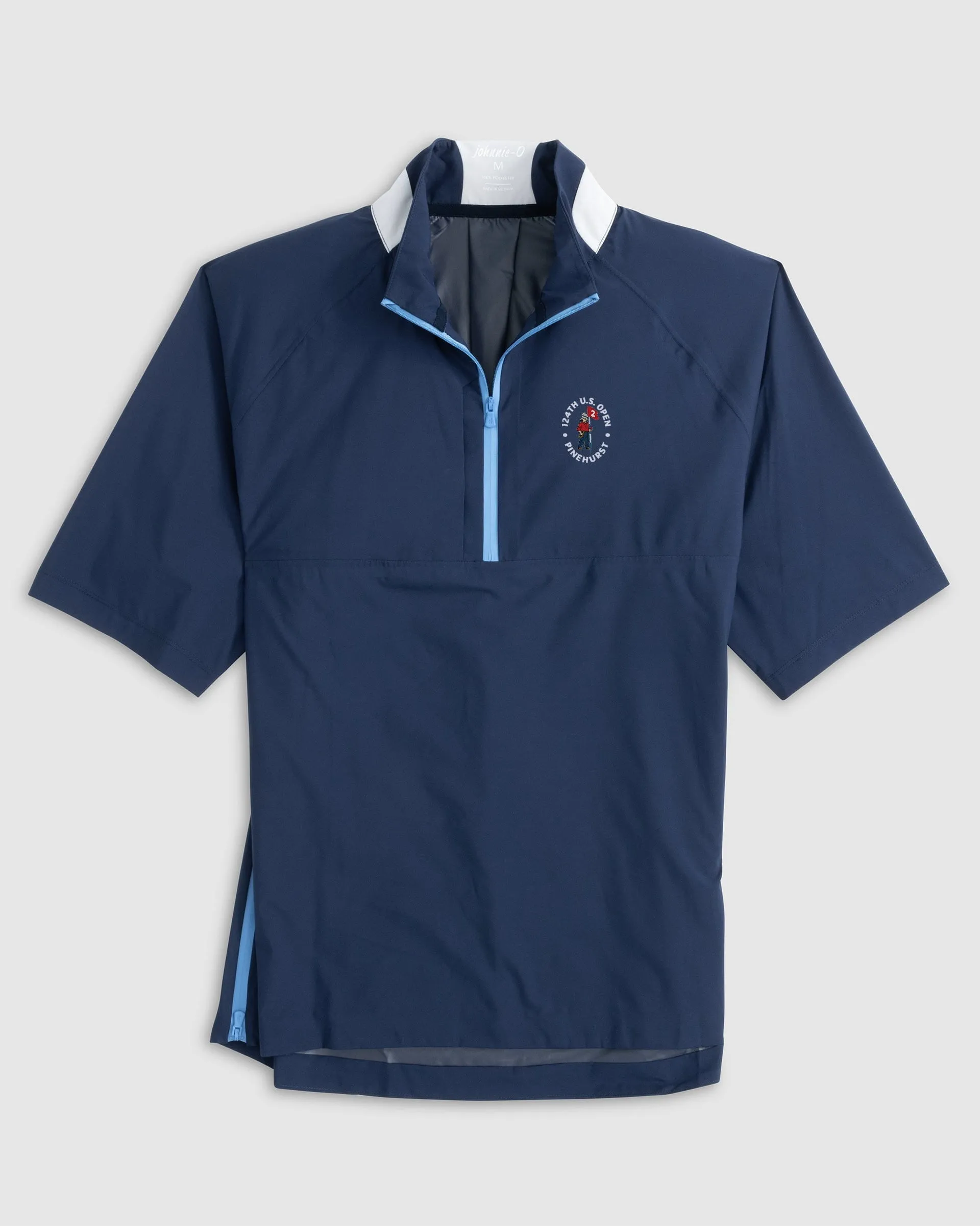 124th U.S. Open Stealth Stowable Short Sleeve Rain Jacket sold by Johnnie-O product image thumbnail 2