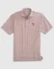 Boston College Lyndonn Striped Jersey Performance Polo - Heritage Logo sold by Johnnie-O