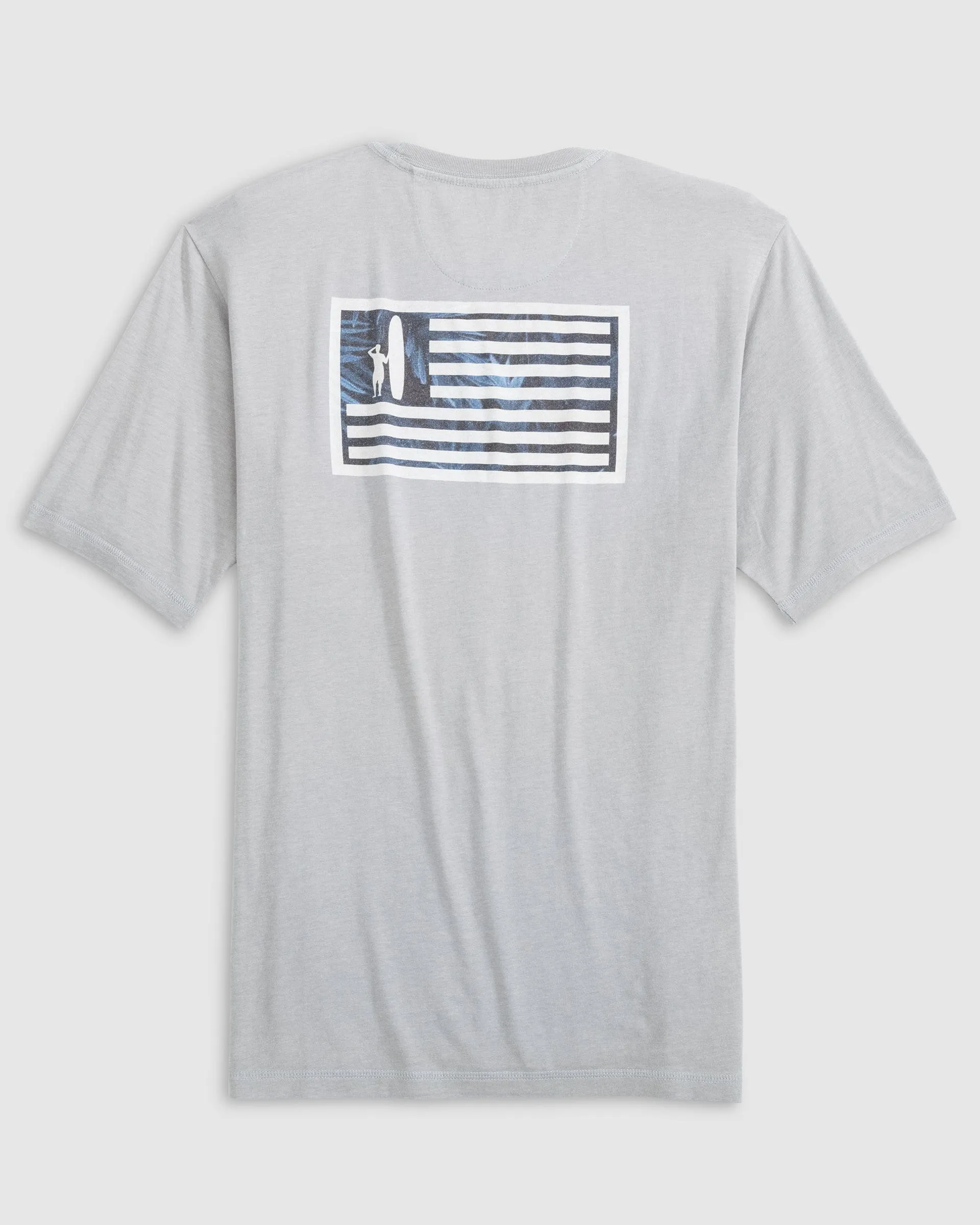 Palm Flag Graphic T-Shirt sold by Johnnie-O