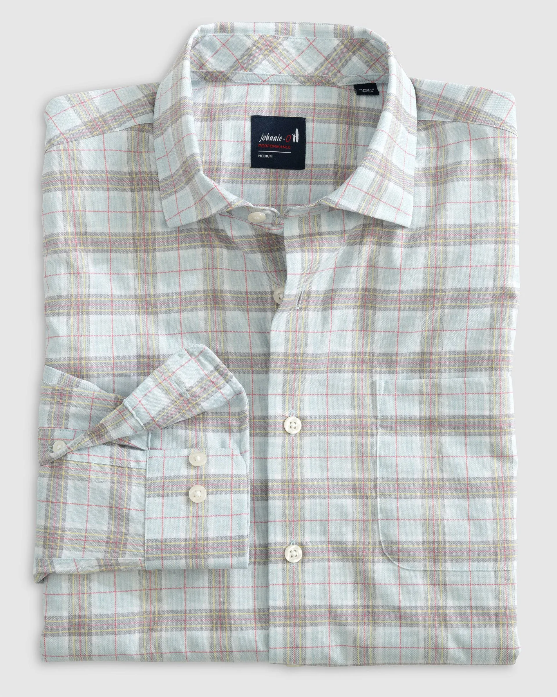Chan Performance Button Up Shirt sold by Johnnie-O product image thumbnail 5
