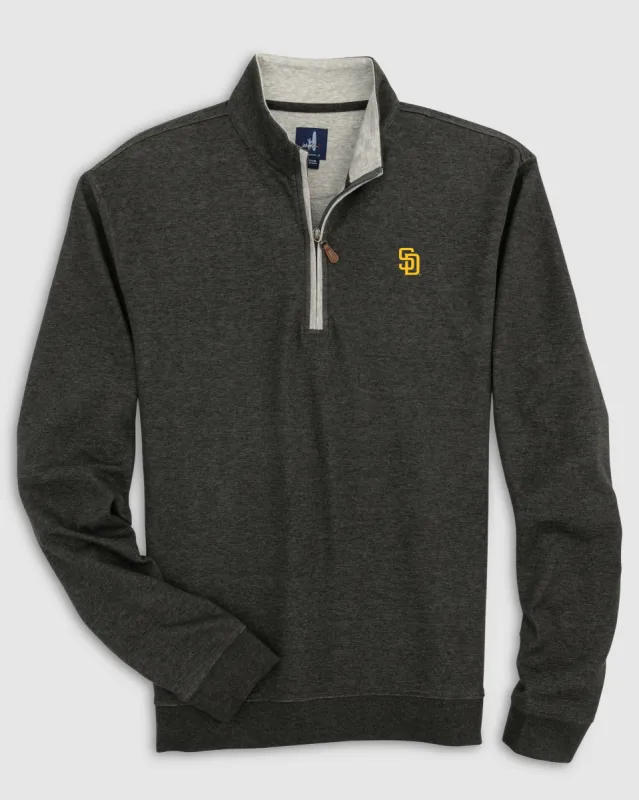 San Diego Padres Sully 1/4 Zip sold by Johnnie-O