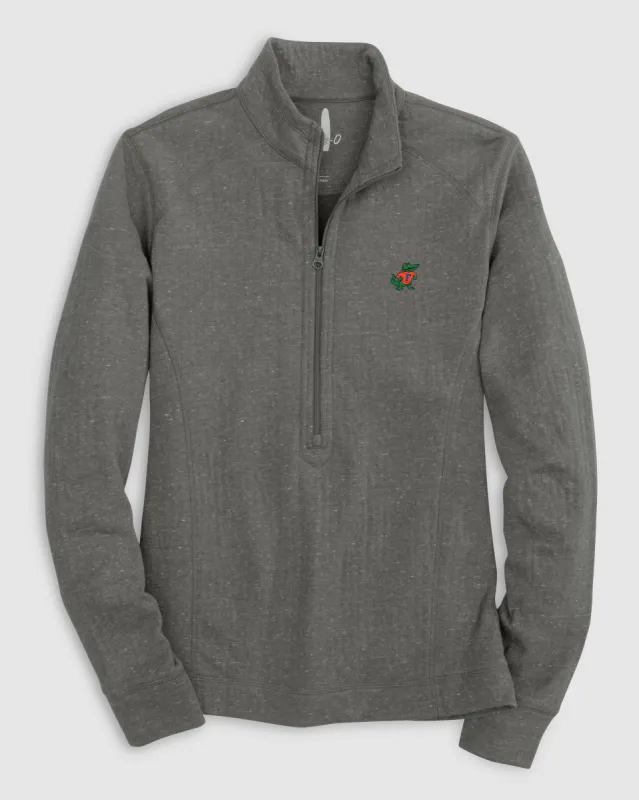 Women's Florida Kennedy 1/4 Zip Pullover - Vault Logo sold by Johnnie-O