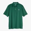 Michigan State Birdie Jersey Performance Polo - Spartan Logo sold by Johnnie-O