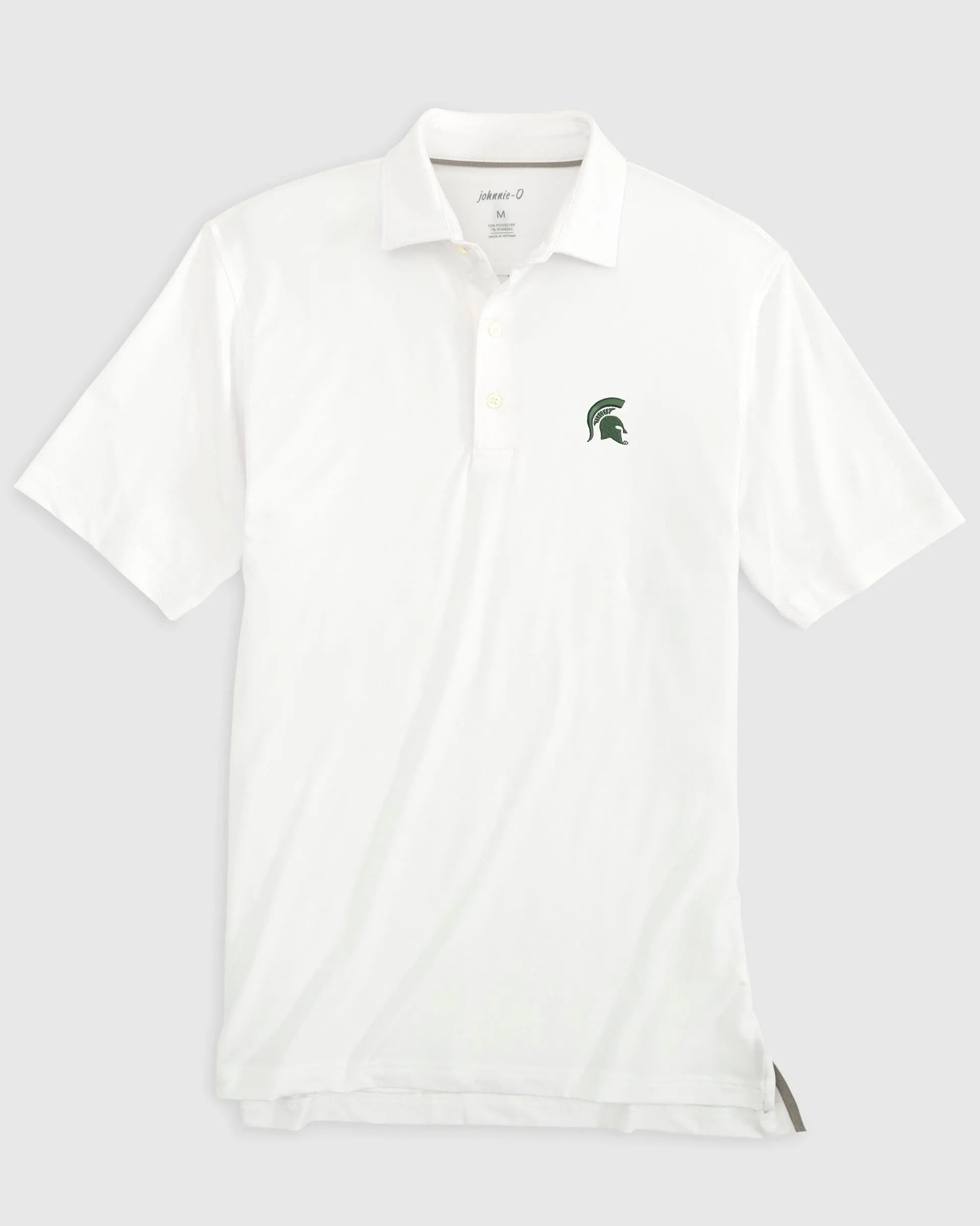Michigan State Birdie Jersey Performance Polo - Spartan Logo sold by Johnnie-O