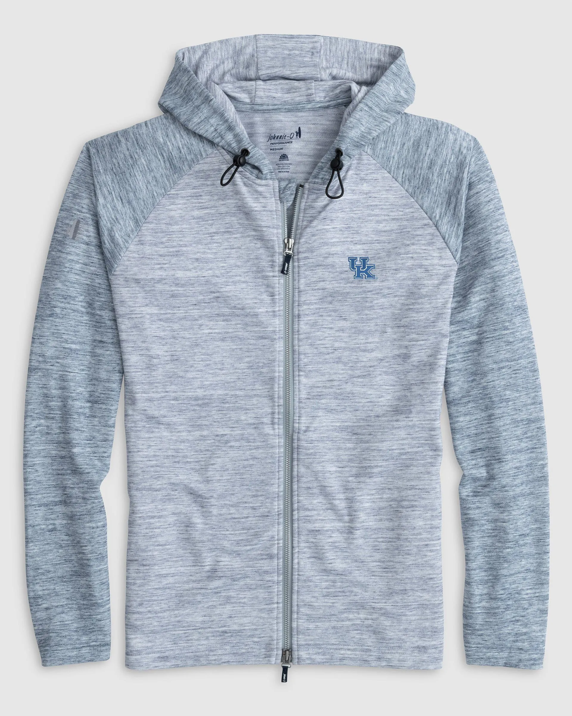 Kentucky Daniel Performance Full Zip Hoodie sold by Johnnie-O