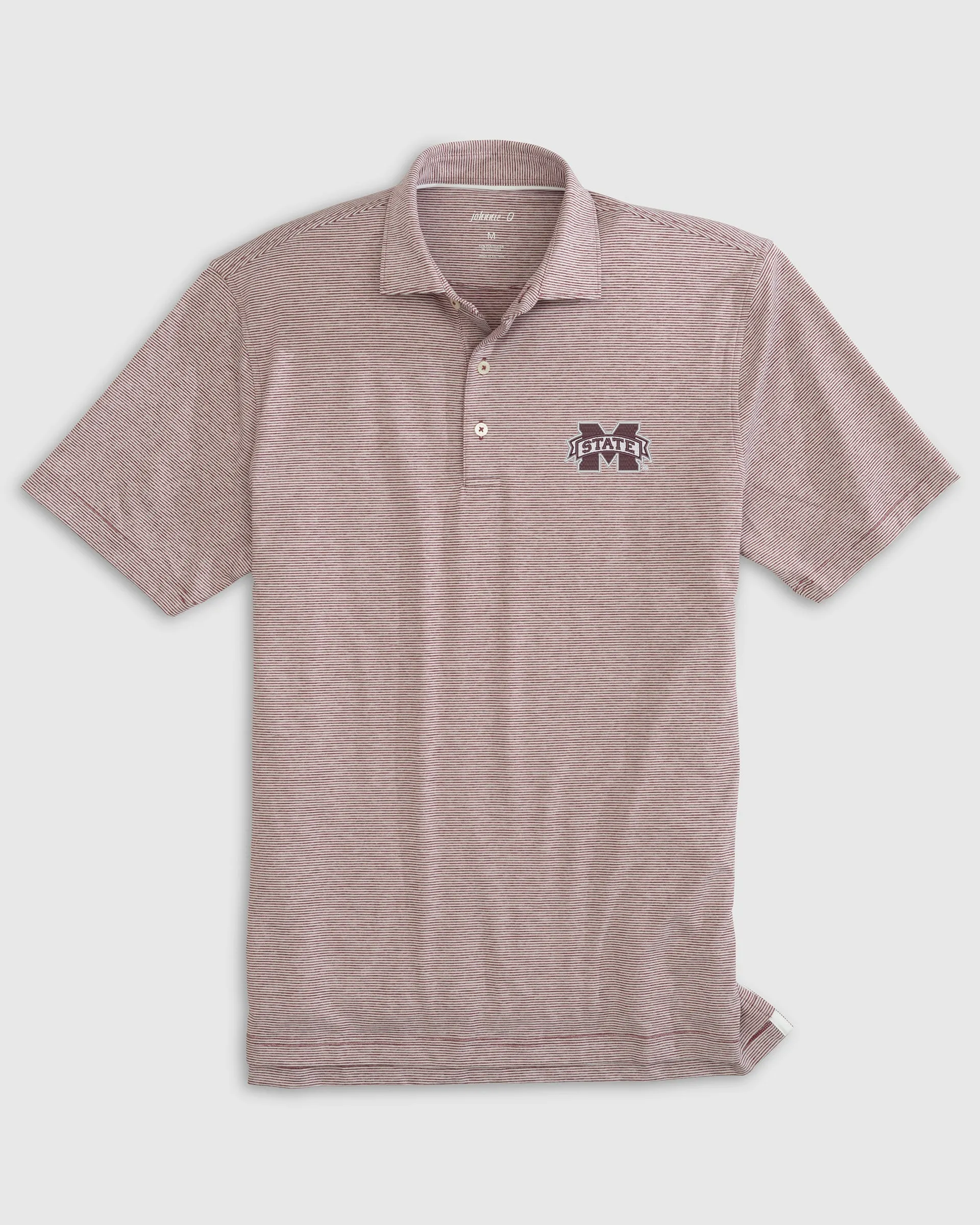 Mississippi State Lyndonn Striped Jersey Performance Polo sold by Johnnie-O product image thumbnail 2
