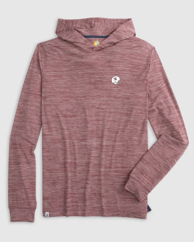 Texas A&M Talon Performance Hoodie - Vault Logo sold by Johnnie-O