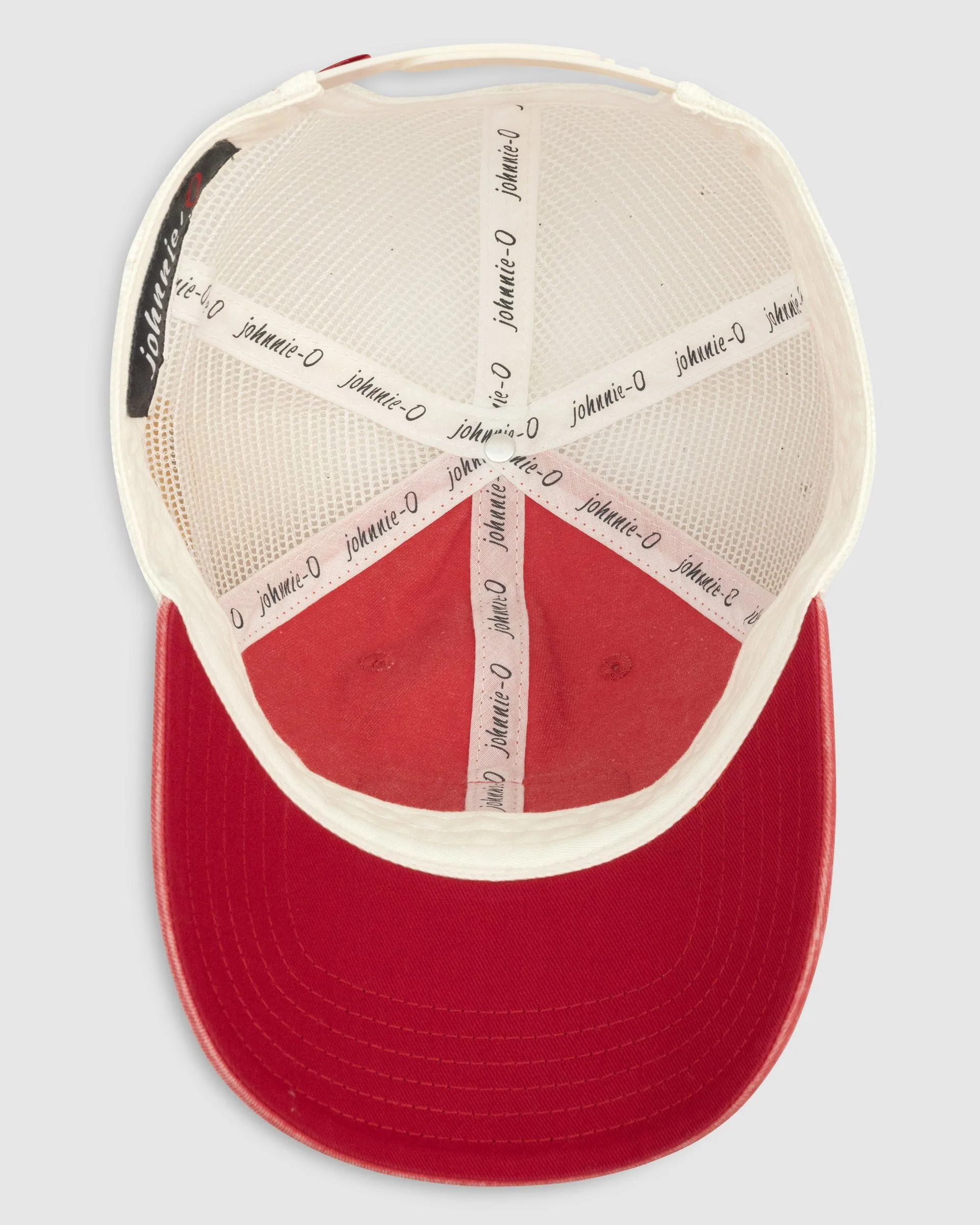 Red Blue Patch Trucker Hat sold by Johnnie-O product image thumbnail 3