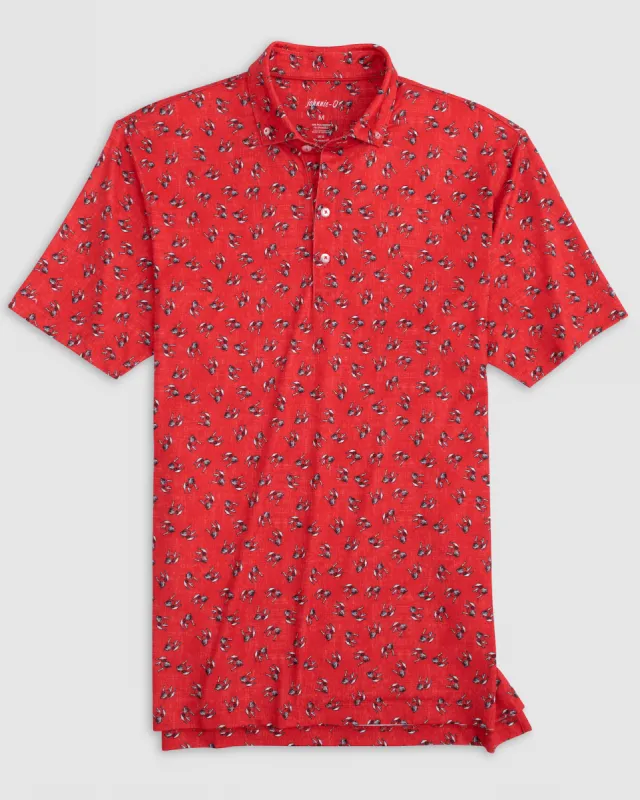 Georgia Stadium Exeter Printed Jersey Performance Polo sold by Johnnie-O