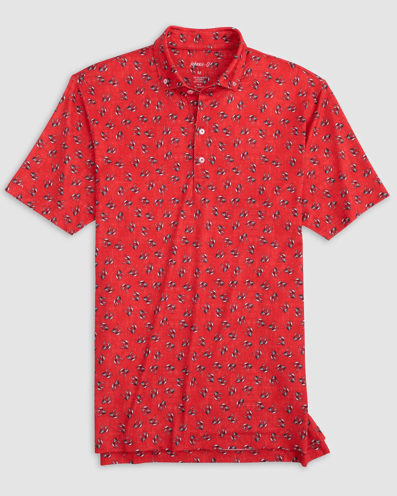 Georgia Stadium Exeter Printed Jersey Performance Polo sold by Johnnie-O