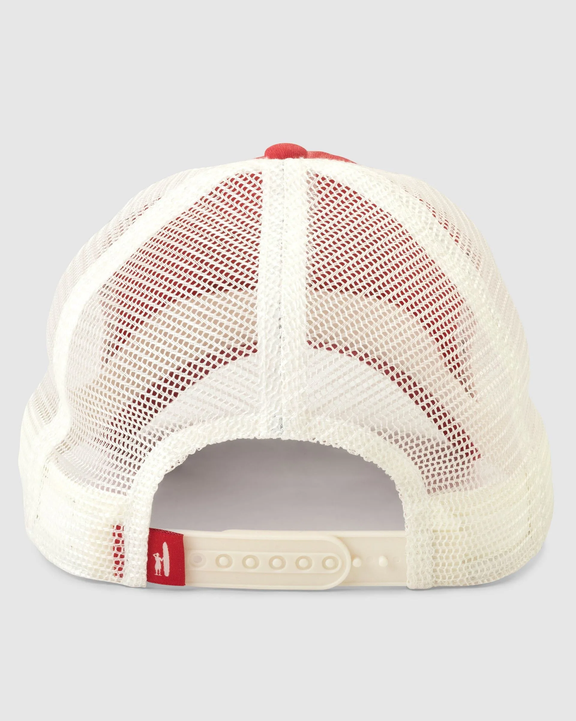 Red Blue Patch Trucker Hat sold by Johnnie-O product image thumbnail 2