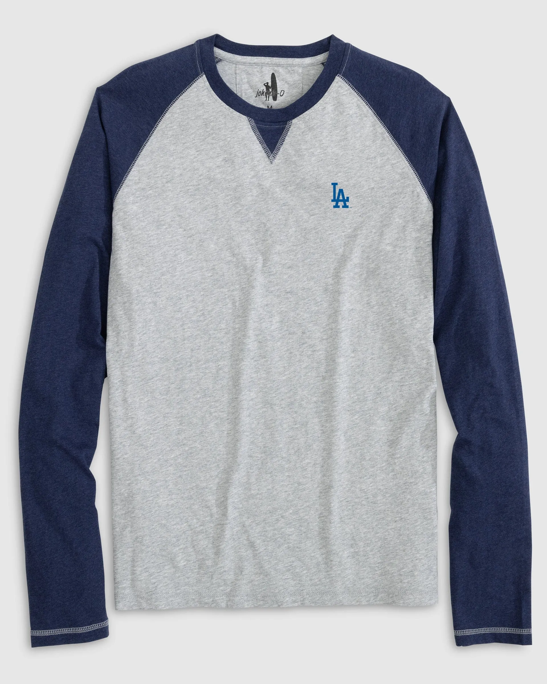 Los Angeles Dodgers Alsen Long Sleeve Baseball Tee sold by Johnnie-O product image thumbnail 3
