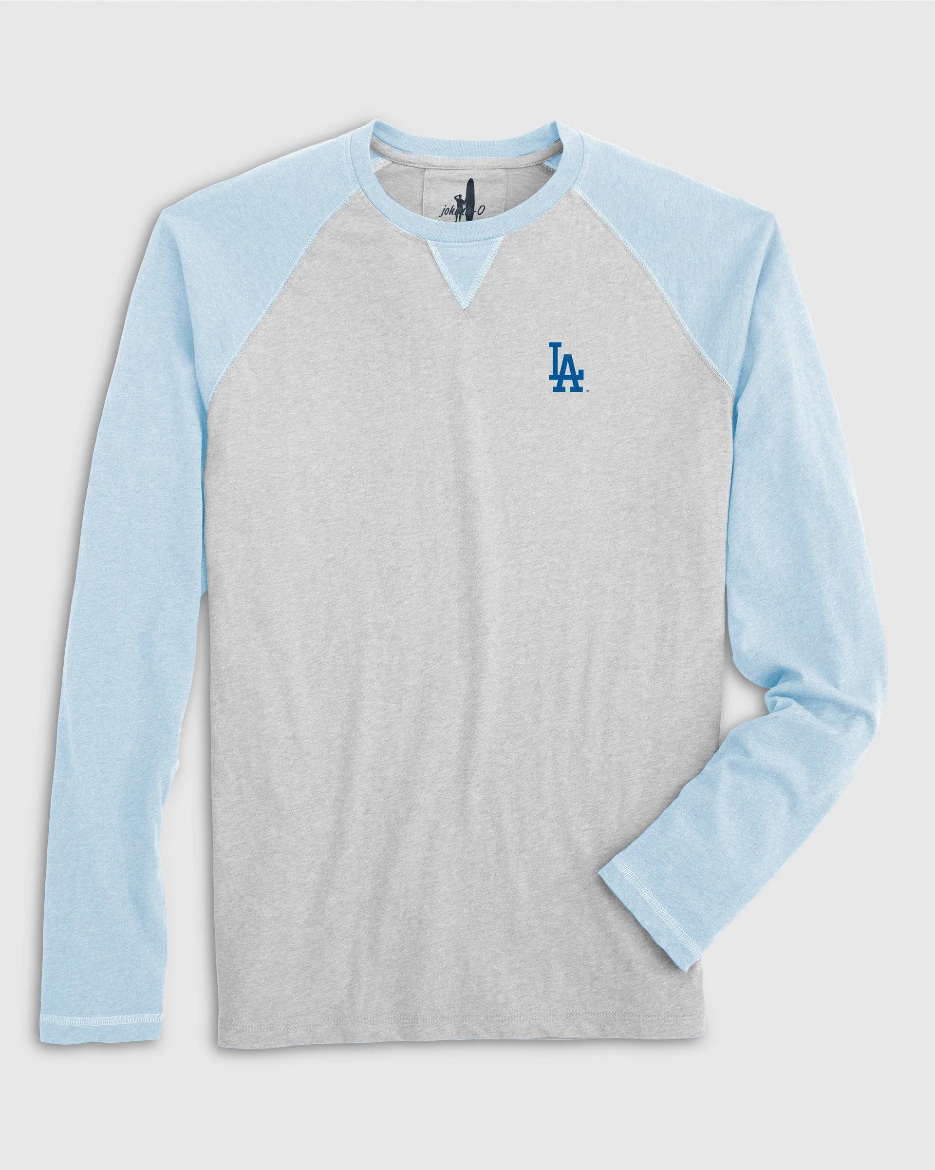Los Angeles Dodgers Alsen Long Sleeve Baseball Tee sold by Johnnie-O