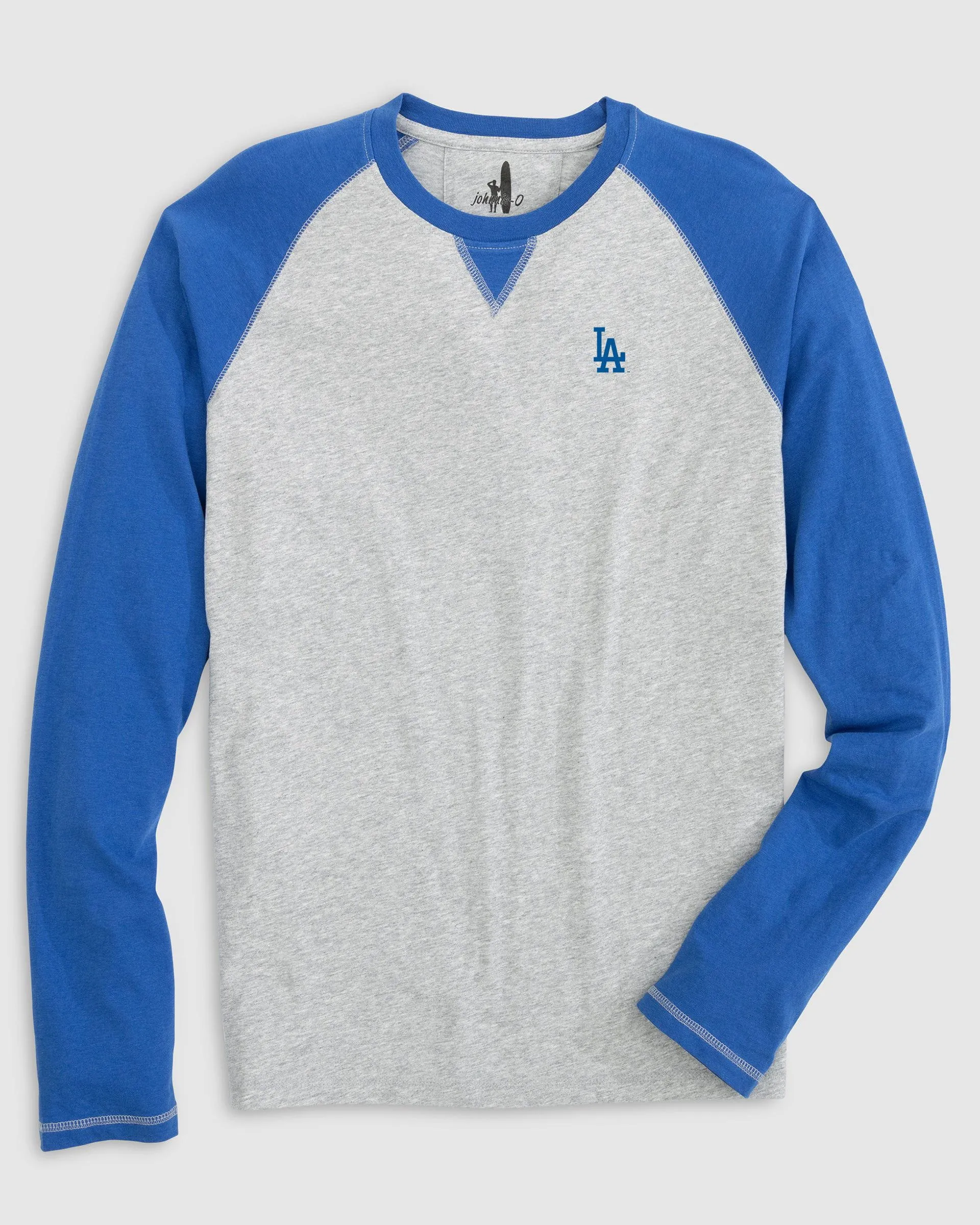Los Angeles Dodgers Alsen Long Sleeve Baseball Tee sold by Johnnie-O product image thumbnail 2
