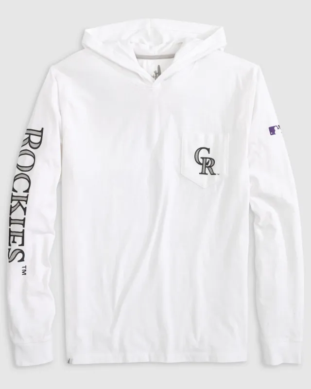 Colorado Rockies T-Shirt Hoodie sold by Johnnie-O
