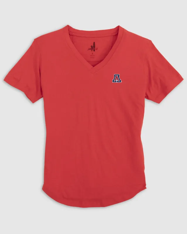Women's Arizona Merediths V-Neck T-Shirt sold by Johnnie-O