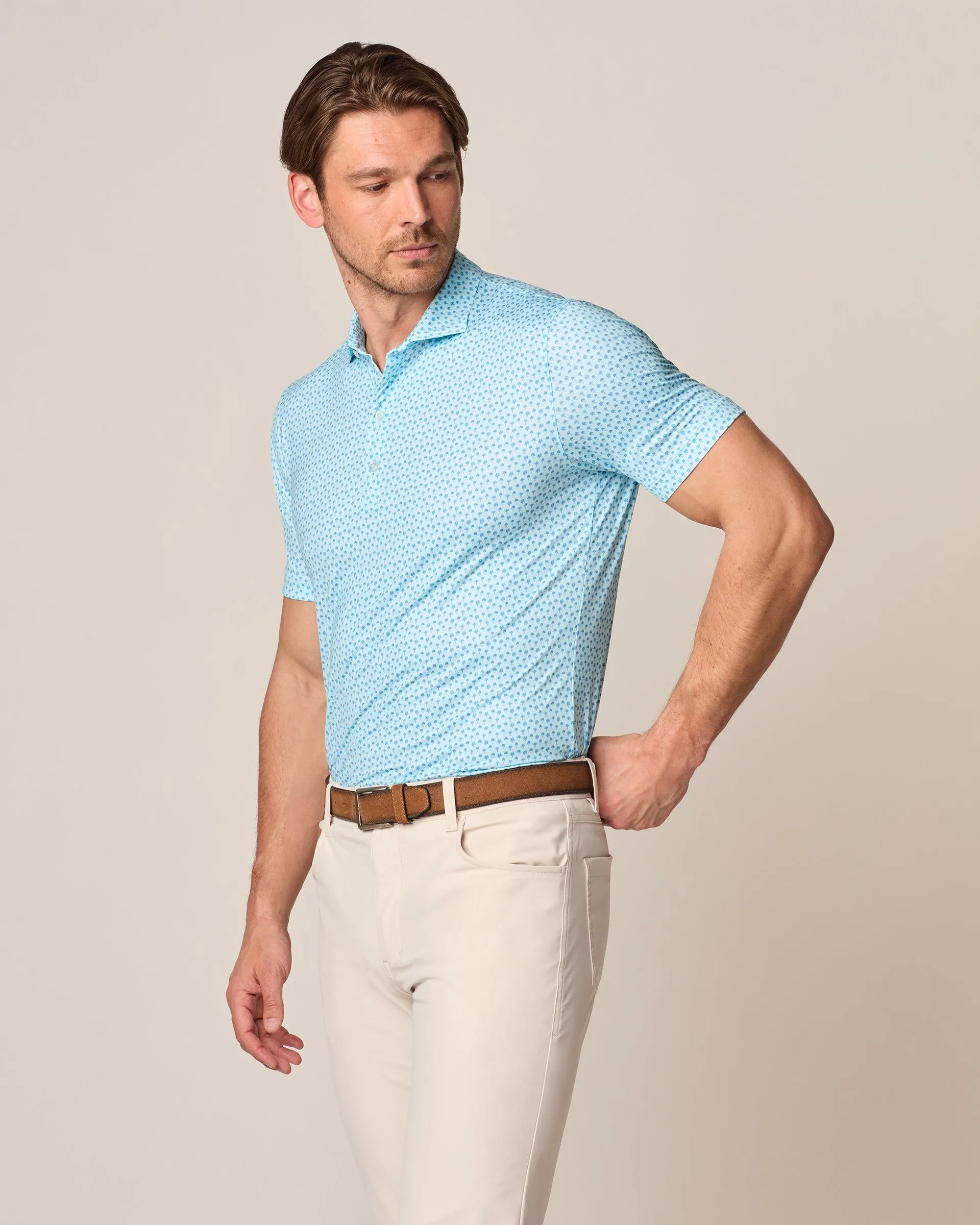 Featherweight Performance Polo - Woods Print sold by Johnnie-O product image thumbnail 4