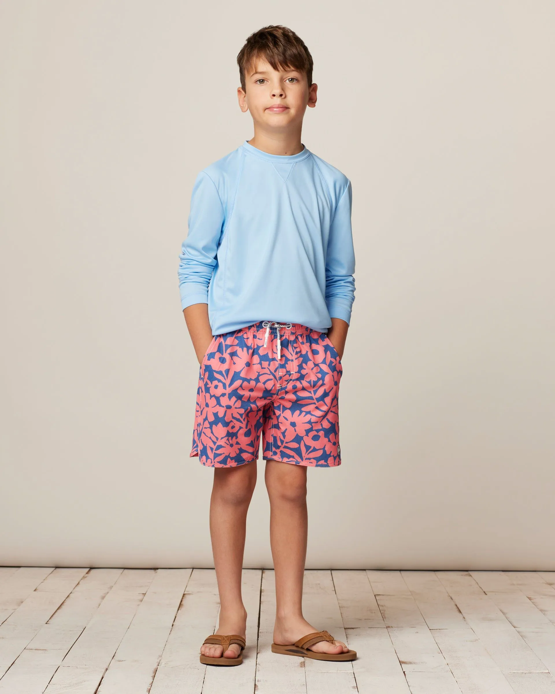 Gavin Jr. Long Sleeve Sun Shirt sold by Johnnie-O product image thumbnail 4