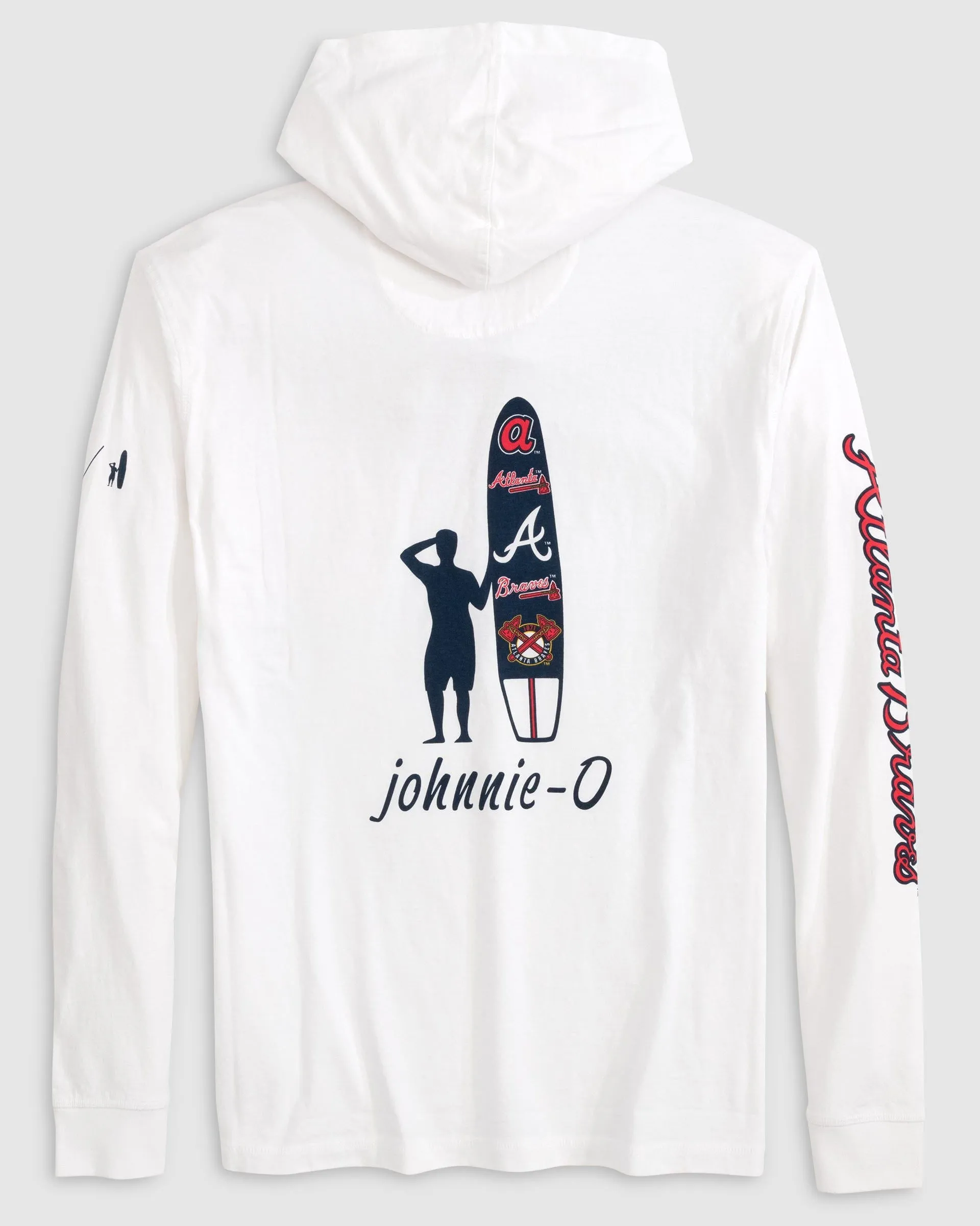 Atlanta Braves T-Shirt Hoodie sold by Johnnie-O product image thumbnail 2