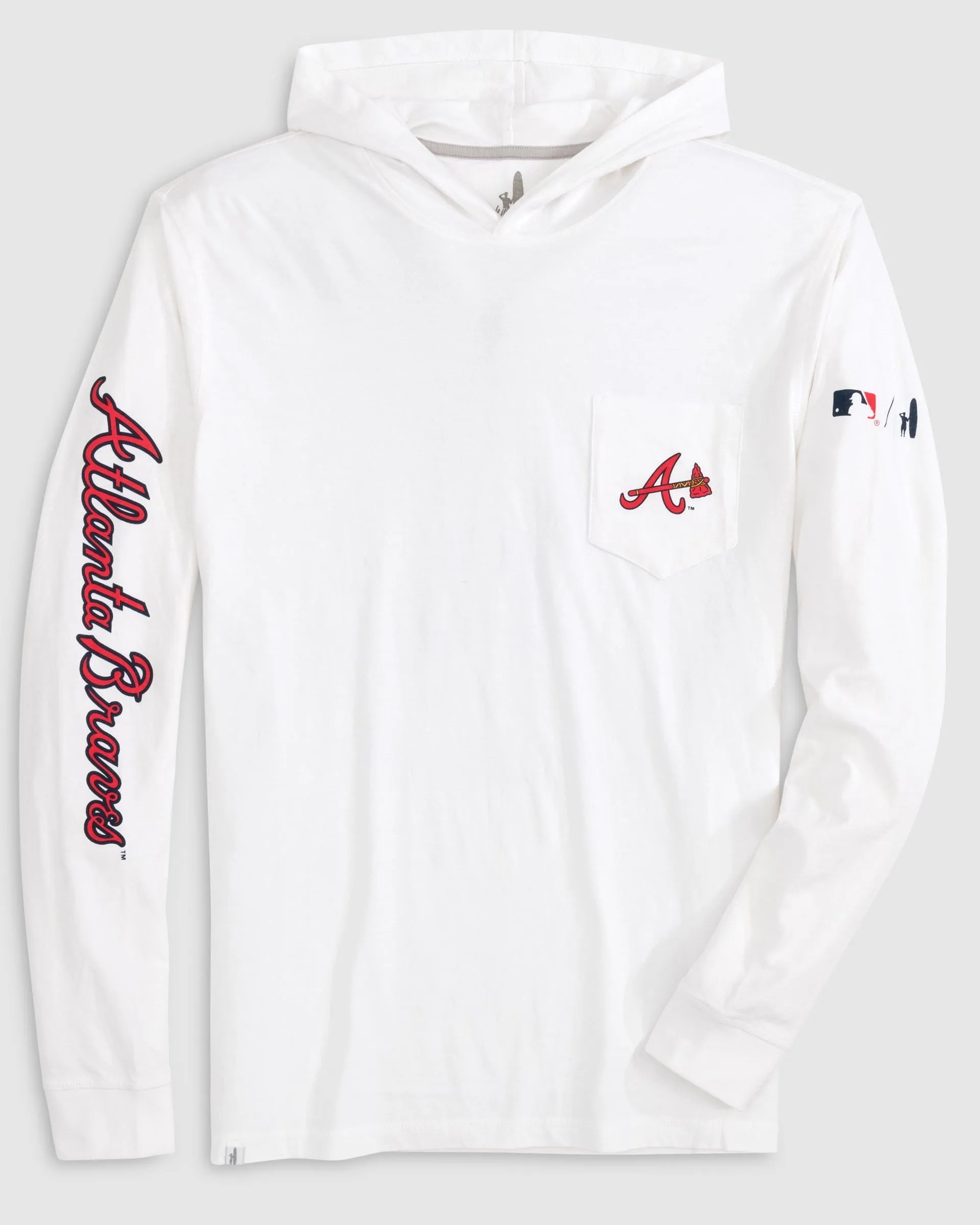 Atlanta Braves T-Shirt Hoodie sold by Johnnie-O