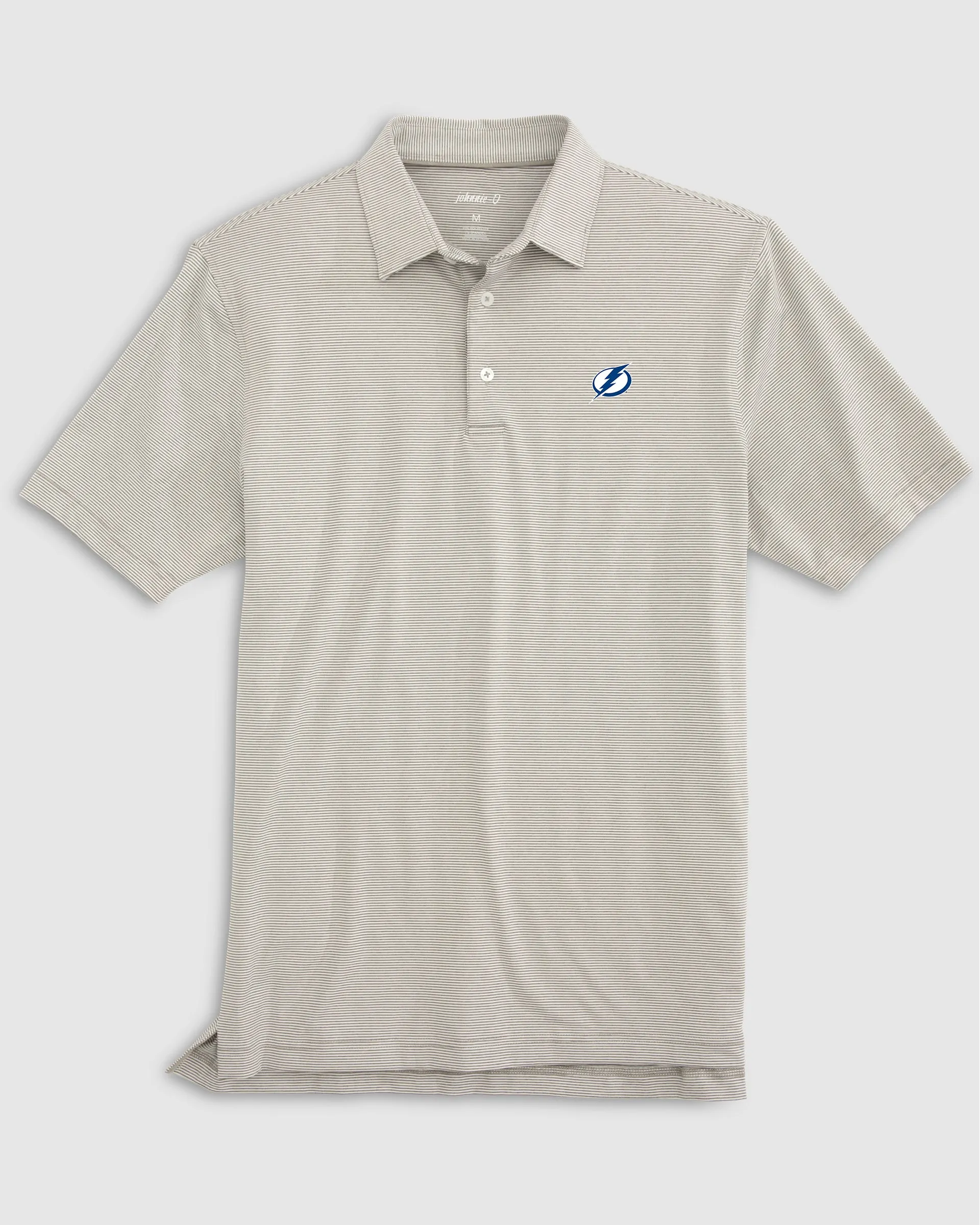 Tampa Bay Lightning Lyndonn Striped Jersey Performance Polo sold by Johnnie-O product image thumbnail 2