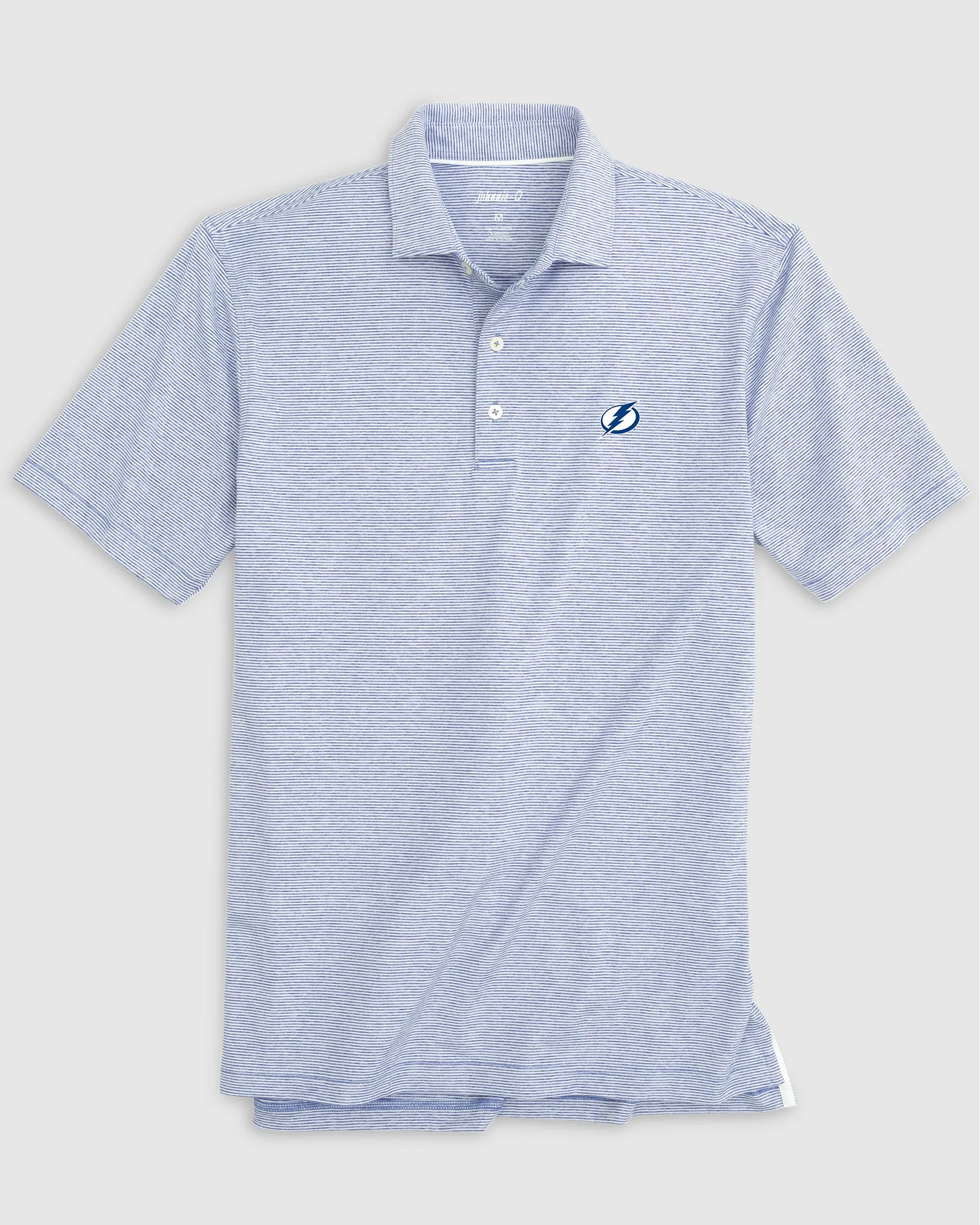 Tampa Bay Lightning Lyndonn Striped Jersey Performance Polo sold by Johnnie-O product image thumbnail 3