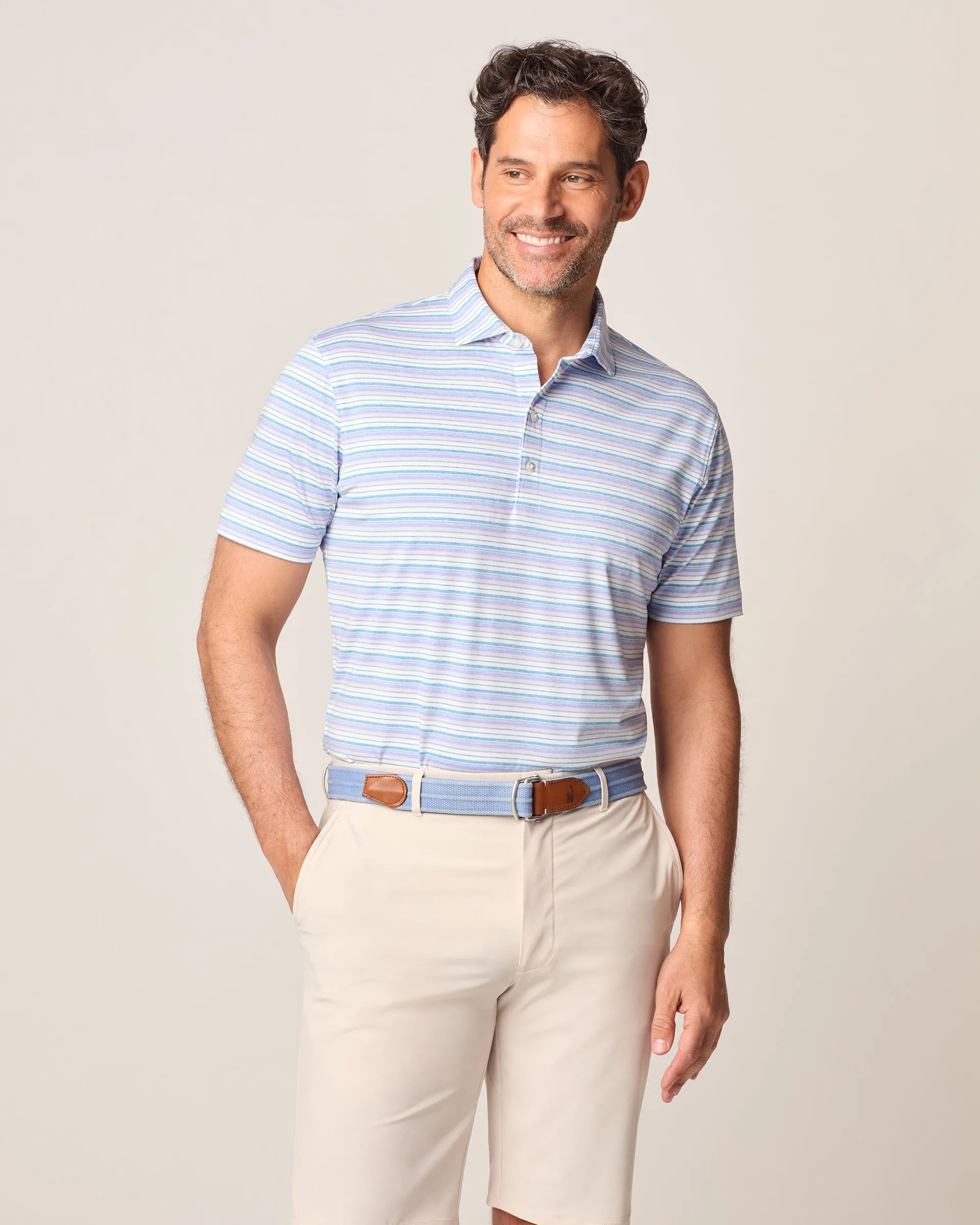 Performance Jersey Polo - Tyson Stripe sold by Johnnie-O product image thumbnail 2