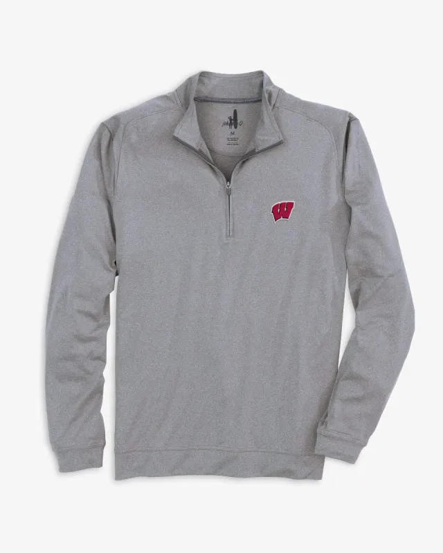 Wisconsin Flex PREP-FORMANCE 1/4 Zip Pullover sold by Johnnie-O