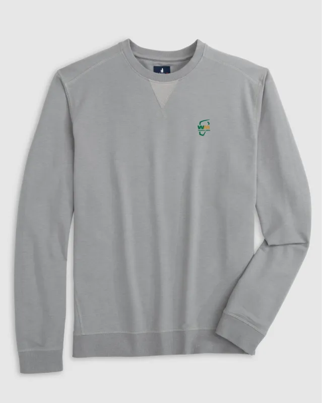 WM Phoenix Open Corbet French Terry Crewneck Sweatshirt made by Johnnie-O