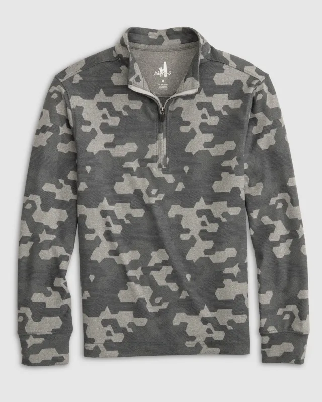 Gridlock Jr. Performance Microfleece 1/4 Zip Pullover sold by Johnnie-O