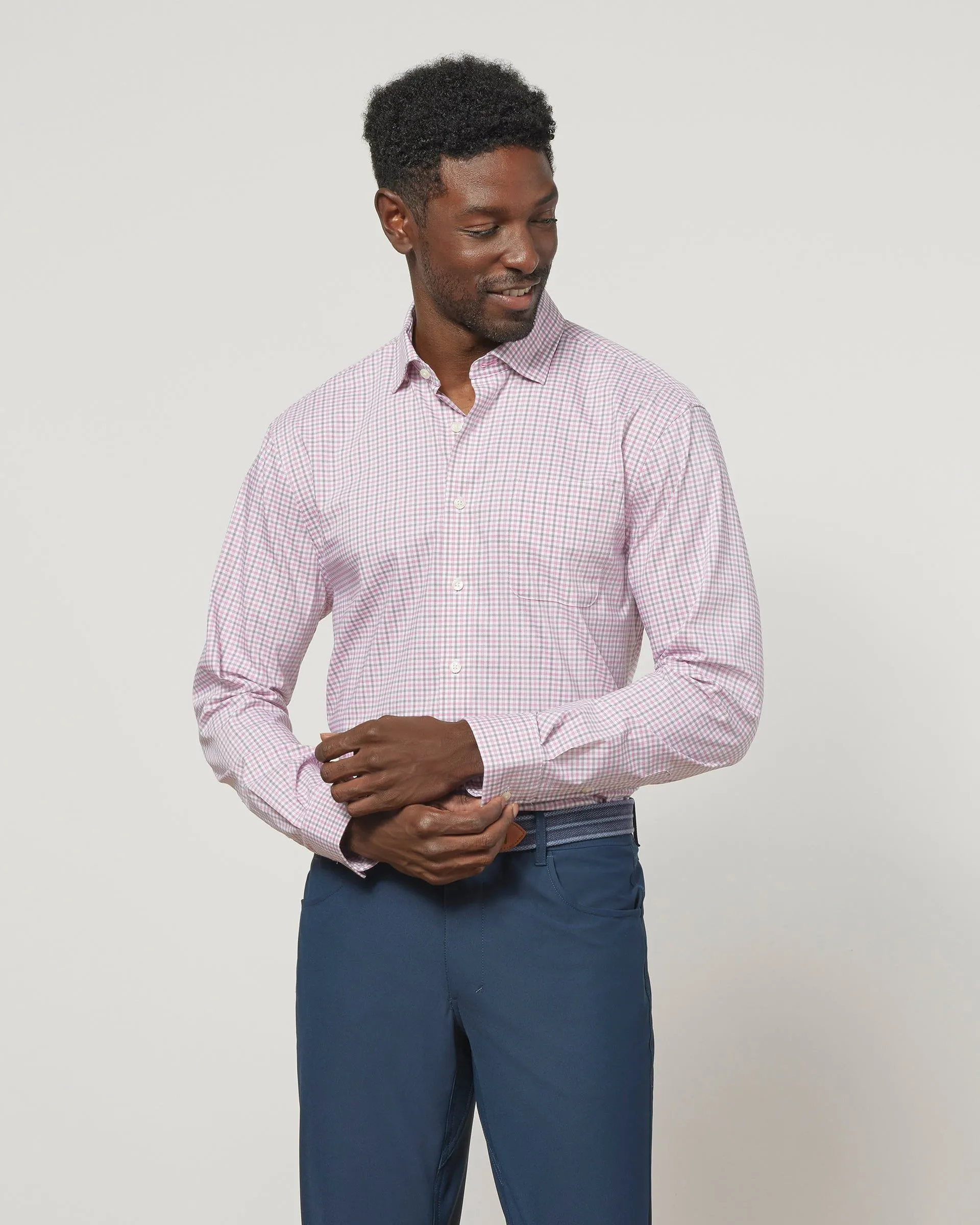 Performance Button Up Shirt - Acadia sold by Johnnie-O product image thumbnail 4