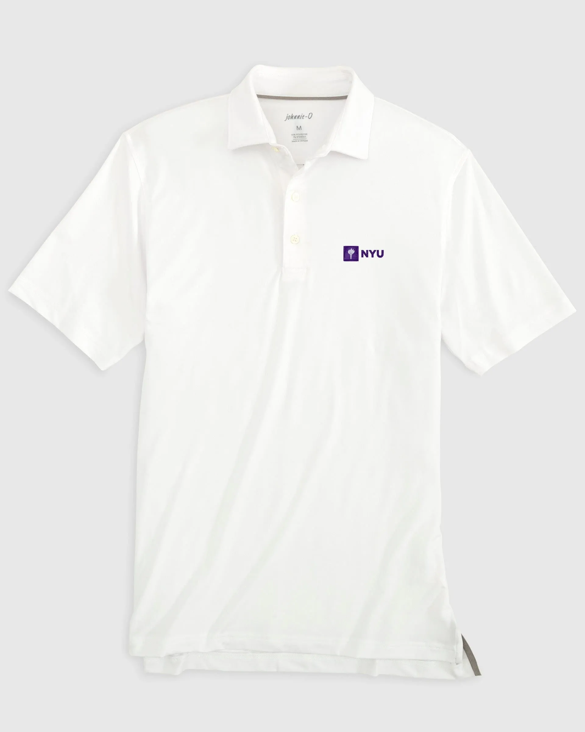 New York University Birdie Jersey Performance Polo sold by Johnnie-O