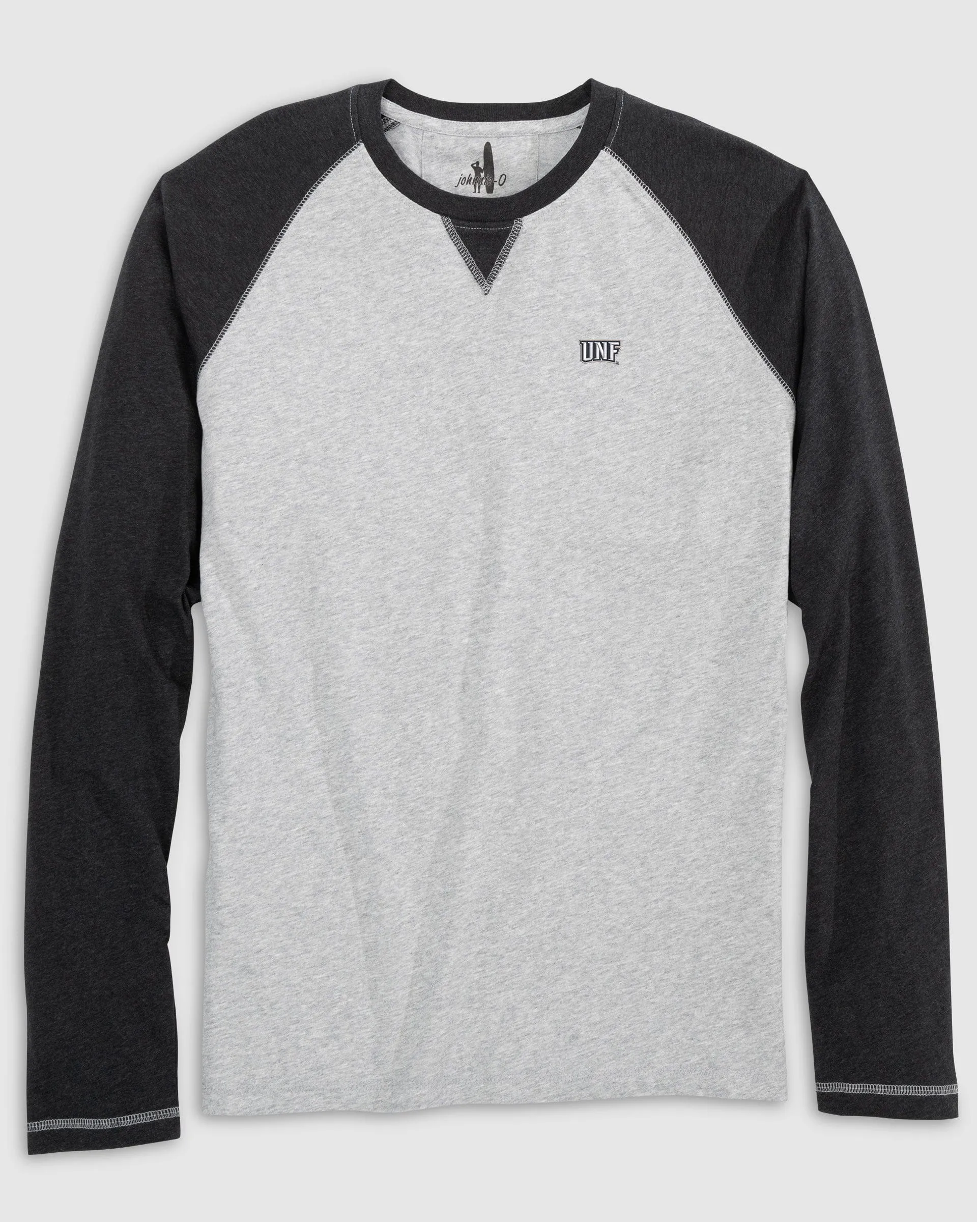 North Florida Alsen Long Sleeve Baseball Tee sold by Johnnie-O